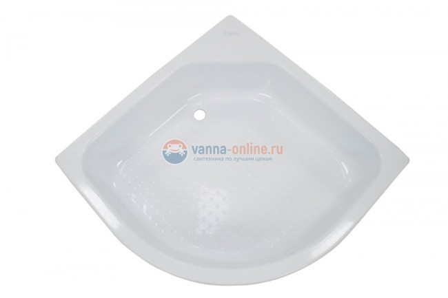 Поддон душевой Тритон ПД4 Щ0000013013 90 x 90см средний, четверть круга, белый