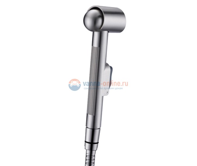 Гигиеническая лейка с фиксатором WasserKRAFT A092, матовый хром