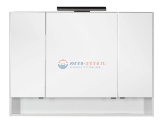 Зеркало-шкаф Aquanet Виго 120 00183400, цвет белый