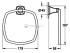 Полотенцедержатель Grohe Grandera 40630IG0, хром/золото