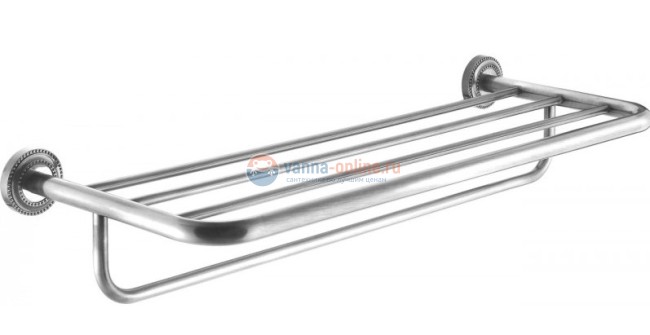Полка Fixsen Style FX-41115 для полотенец, хром