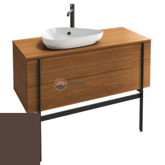 Тумба под раковину Jacob Delafon Nouvelle Vague 120 EB3042-F32, коричневый лед сатин