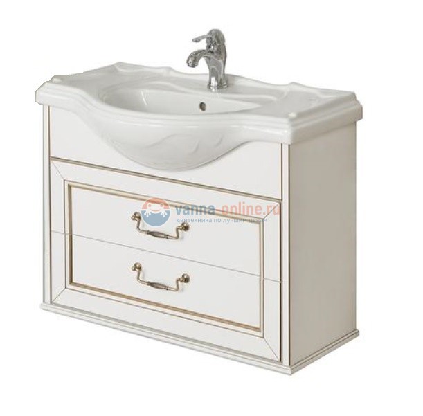 Тумба под раковину Roca America Evolution W ZRU9302951 85 см подвесная, дуб светлый