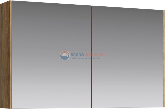 Зеркальный шкаф Aqwella Mobi 120 см, дуб балтийский Зеркальный шкаф Aqwella Mobi 120 см, дуб балтийский