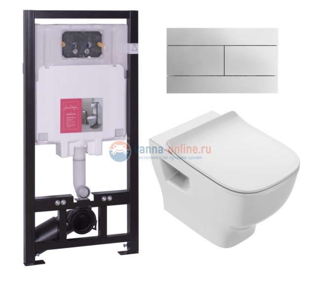 Инсталляция Jacob Delafon с унитазом Jacob Delafon Struktura E21741RU-00, тонкое сиденье с микролифтом, клавиша хром, комплект (E29025+EDE102+E20606+E4316) Инсталляция Jacob Delafon с унитазом Jacob Delafon Struktura E21741RU-00, тонкое сиденье с микролифтом, клавиша хром, комплект (E29025+EDE102+E20606+E4316)