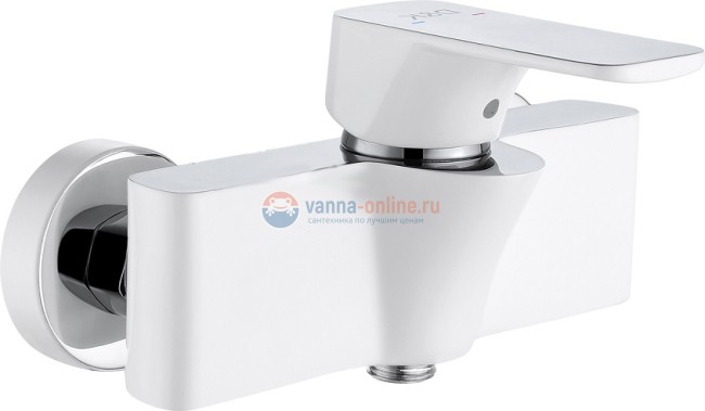 Смеситель D&K Berlin Steinbeis DA1433116 для душа, белый Смеситель D&K Berlin Steinbeis DA1433116 для душа, белый