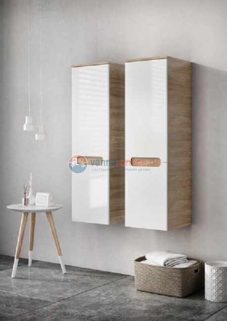 Шкаф-пенал Ravak Classic SB 350 белый/каппучино L/R