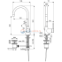 Смеситель для раковины Ideal Standard CERALINE BC195AA Смеситель для раковины Ideal Standard CERALINE BC195AA