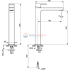 Смеситель для раковины Ideal Standard EDGE A7114AA