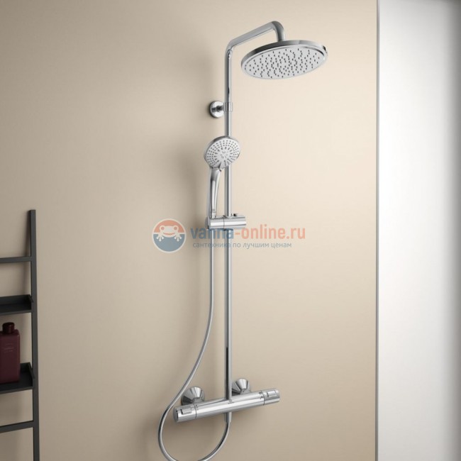 Душевая система с термостатическим смесителем Ideal Standard A7208AA Душевая система с термостатическим смесителем Ideal Standard A7208AA