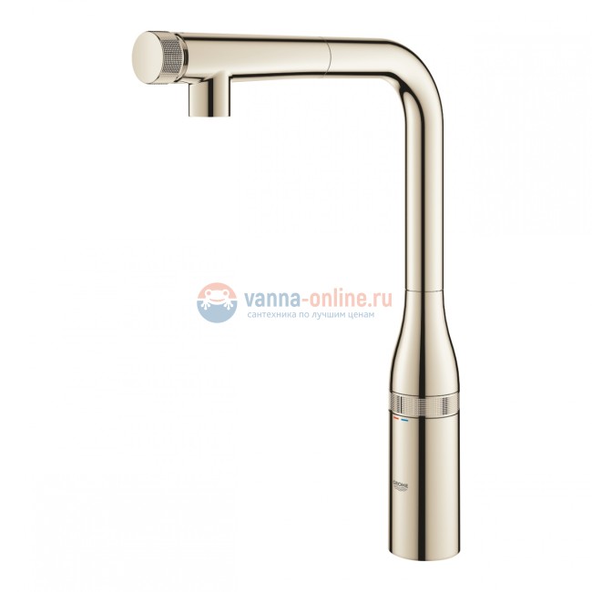 Смеситель Grohe Essence SmartControl 31615BE0 для кухонной мойки, никель глянцевый