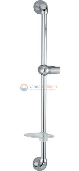 Штанга Jacob Delafon Basic 2 E5227-CP с мыльницей Штанга Jacob Delafon Basic 2 E5227-CP с мыльницей