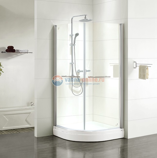 Душевой уголок Iddis Elansa E20R099i23, 90 х 90 х 185 см, стекло прозрачное Душевой уголок Iddis Elansa E20R099i23, 90 х 90 х 185 см, стекло прозрачное