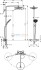 Душевая система Hansgrohe Raindance Select Showerpipe S240 2 jet 27129000, хром Душевая система Hansgrohe Raindance Select Showerpipe S240 2 jet 27129000, хром