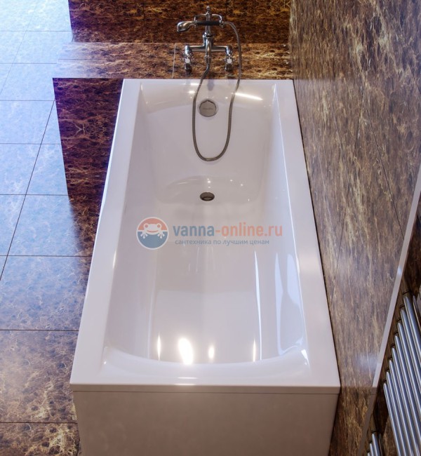 Ванна из литьевого мрамора Astra-Form Нью-Форм, 170 х 75 см, белый