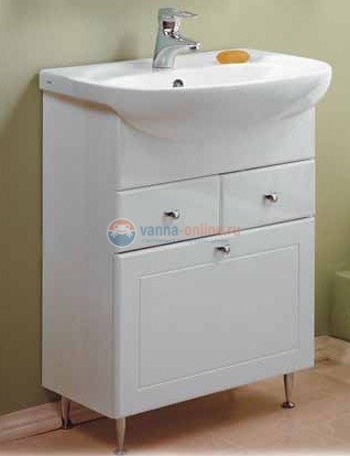 Тумба под раковину Акватон НОРМА, белая Тумба под раковину Акватон НОРМА, белая