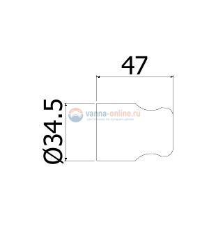 Держатель ручного душа Paffoni Rock ZSUP010CR, хром