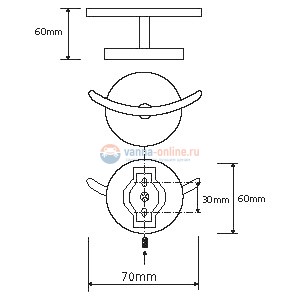 Крючок Bemeta Alfa 102406022 Крючок Bemeta Alfa 102406022