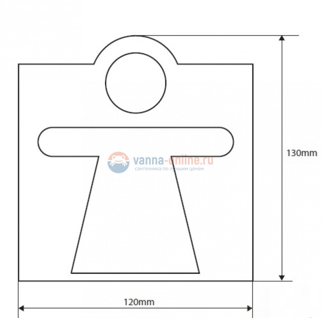 Табличка «Женский туалет» Bemeta Hotel 111022045, хром матовый Табличка «Женский туалет» Bemeta Hotel 111022045, хром матовый