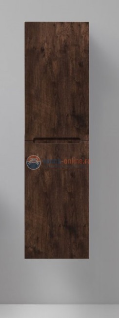 Пенал Belbagno Etna-1500-2A-SC-RW-P-R 40 см подвесной, петли справа, цвет темный дуб (rovere moro)