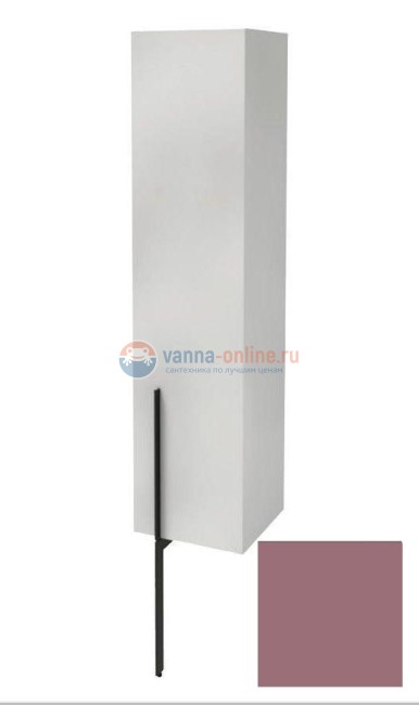 Пенал Jacob Delafon Nouvelle Vague 35 см, EB3047D-M71, цвет нежно-розовый матовый, правый