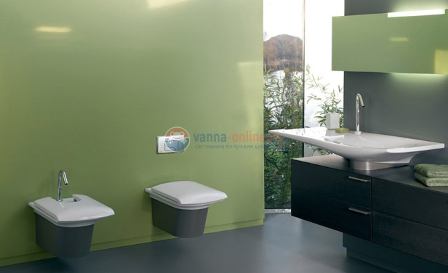 Обшивка Jacob Delafon Stillness E75629-39R металлическая для унитаза и биде (серый металл)