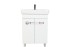 Тумба с раковиной Orange Таис 60 см, напольная, цвет - белый Тумба с раковиной Orange Таис 60 см, напольная, цвет - белый