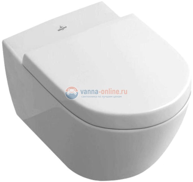 Подвесной унитаз Villeroy&Boch SUBWAY 2.0 560010R1 (5K00 1001)
