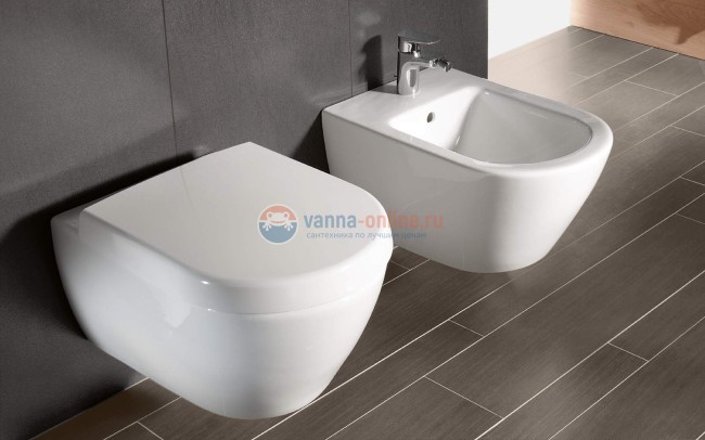 Подвесной унитаз Villeroy&Boch SUBWAY 2.0 560010R1 (5K00 1001)