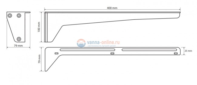 Консоль для раковины Bemeta Hotel 201541024 40 см, max нагрузка 30 кг, 2 шт., белый Консоль для раковины Bemeta Hotel 201541024 40 см, max нагрузка 30 кг, 2 шт., белый