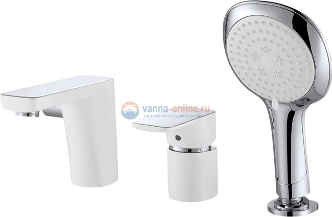 Смеситель D&K Berlin Steinbeis DA1434916 на борт ванны