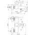 Смеситель для ванны/душа Ideal Standard CERALINE BC199AA