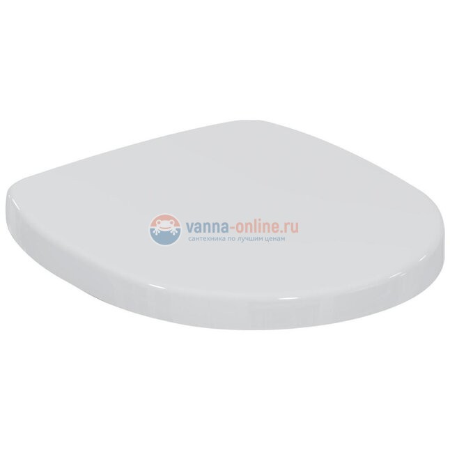 Сидение и крышка для унитаза Ideal Standard CONNECT SPACE E129101 с функцией плавного закрытия Сидение и крышка для унитаза Ideal Standard CONNECT SPACE E129101 с функцией плавного закрытия