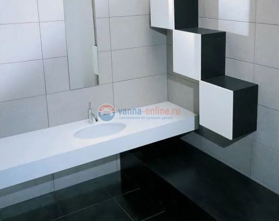 Раковина ArtCeram Diana DIL001 01; 00, врезная снизу, 57 х 40,4 х 21,8 см Раковина ArtCeram Diana DIL001 01; 00, врезная снизу, 57 х 40,4 х 21,8 см