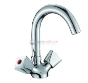 Смеситель Agger Retro-S A1801100 для раковины без донного клапана, хром