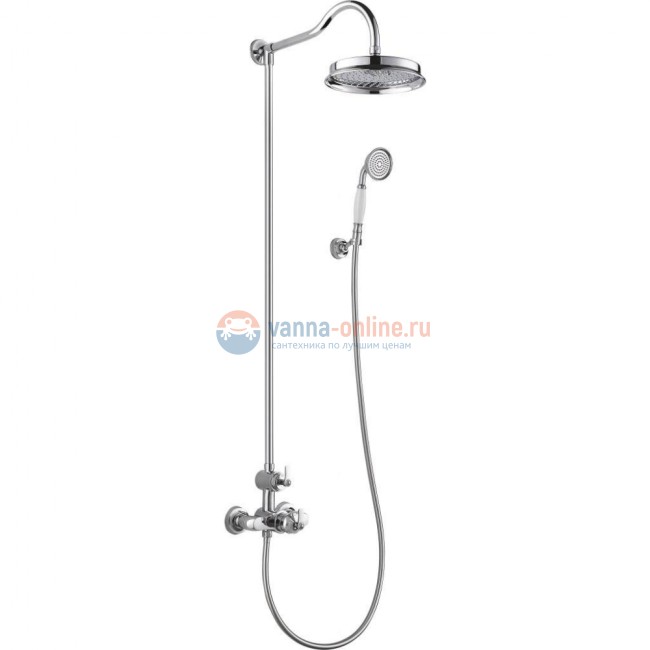 Душевая система с термостатическим смесителем Cezares LIBERTY-F-CD-T-01 Душевая система с термостатическим смесителем Cezares LIBERTY-F-CD-T-01
