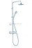 Душевая система Kludi Logo Dual Shower System 6809205-00 с термостатом, ручная лейка 3S