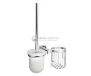 Держатель освежителя воздуха и ершик для унитаза WasserKraft Lippe 6535