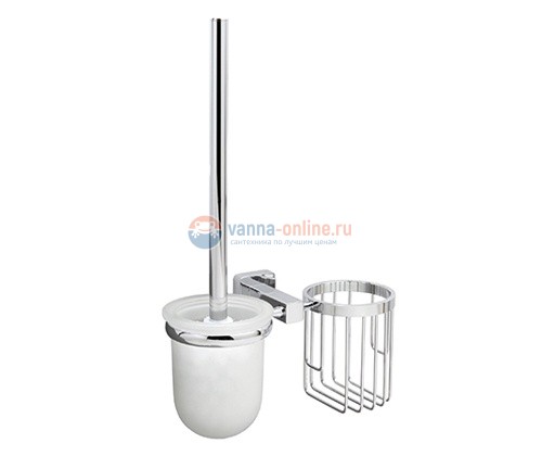 Держатель освежителя воздуха и ершик для унитаза WasserKraft Lippe 6535