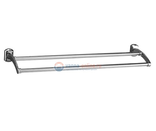 Полотенцедержатель WasserKRAFT Oder 3040, двойной