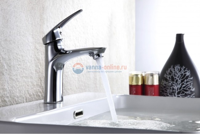 Смеситель Lemark Linara LM0406C для раковины, излив монолит