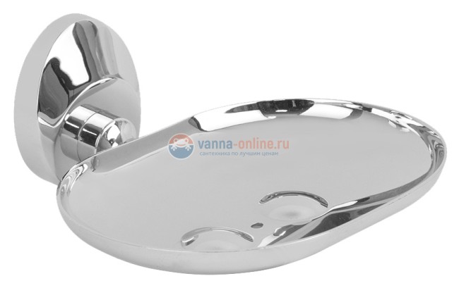 Мыльница Fixsen Europa FX-21809B, хром