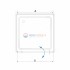 Душевая дверь RGW SV-02 B 06320209-14 90 х 200 см распашная, стекло прозрачное, черный