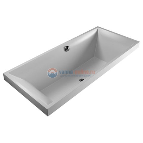 Ванна Villeroy&Boch Squaro UBQ170SQR2V-01, 170 x 75 см, alpin