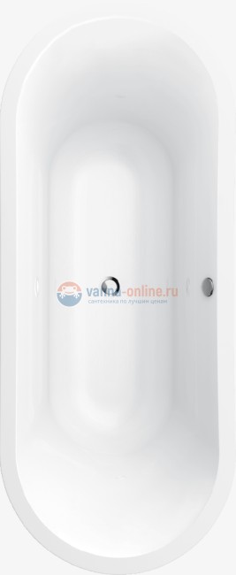 Акриловая ванна Villeroy&Boch My Nature 190 x 80 см  UBA190NAT7V-01 без опоры