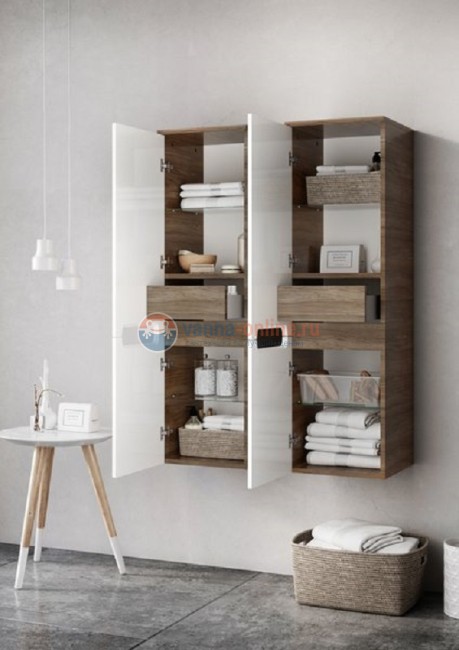 Шкаф-пенал Ravak Classic SB 350 белый/латте L/R