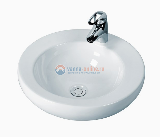 Раковина Накладная BelBagno Aria BB1053LW 500х500х145