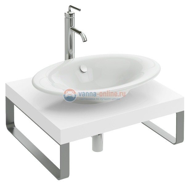 Раковина Jacob Delafon Presquile E4439-00, 60 х 40 см