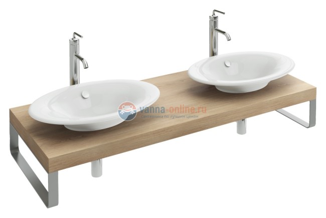 Раковина Jacob Delafon Presquile E4439-00, 60 х 40 см