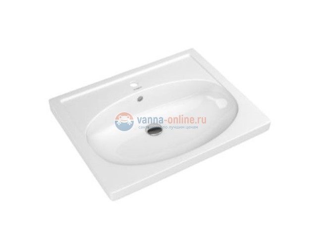 Раковина мебельная Kirovit Калипсо-60, 60*45 см